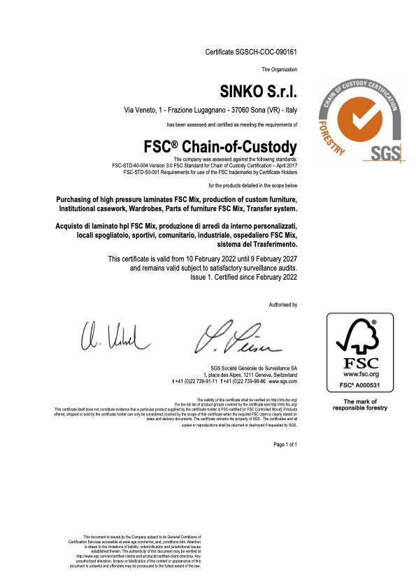 sinko_fsc_certificate